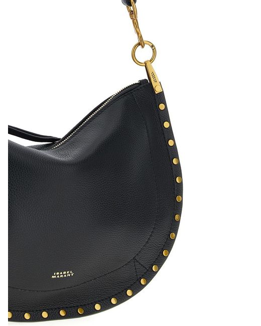Isabel Marant Black 'Oskan Soft Zip' Handbag