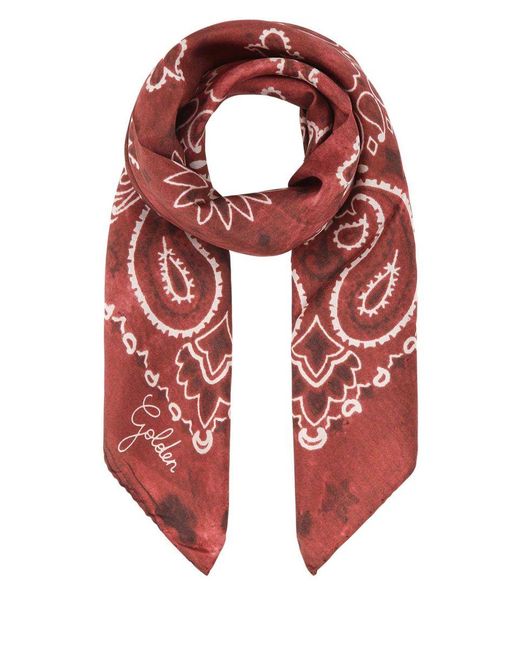 Golden Goose Deluxe Brand Red Deluxe Brand Scarves And Foulards for men