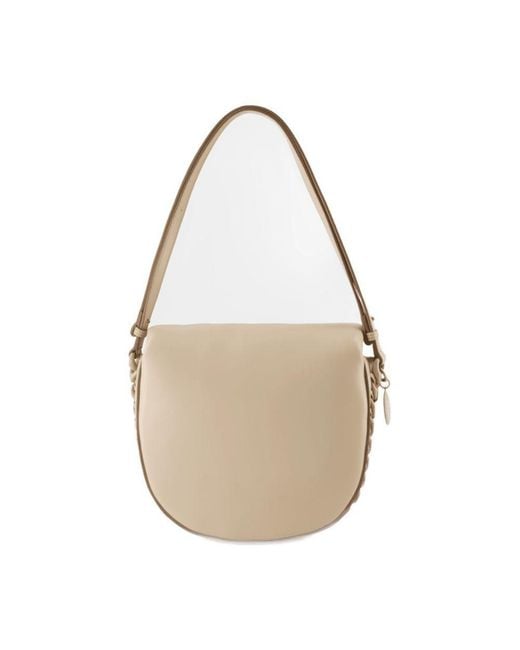 Stella McCartney Natural M Flap Puffy Alter Mat Bag