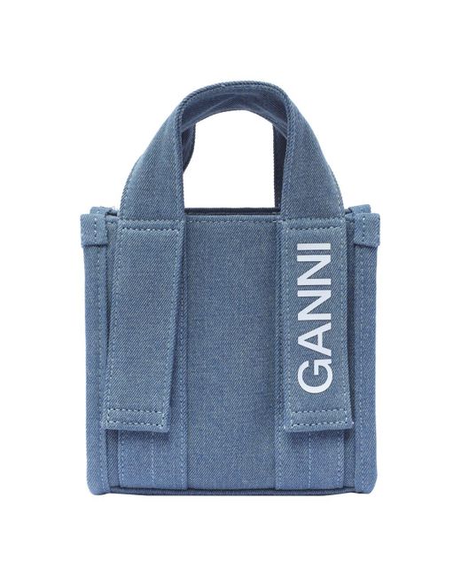Ganni Blue Bags