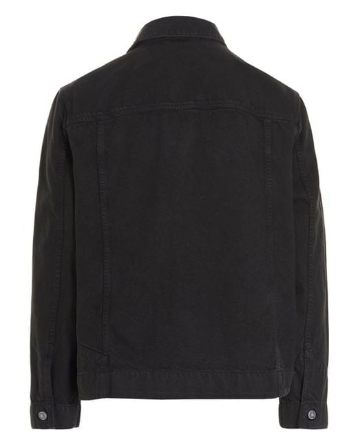 Objects IV Life Black Denim Jacket for men