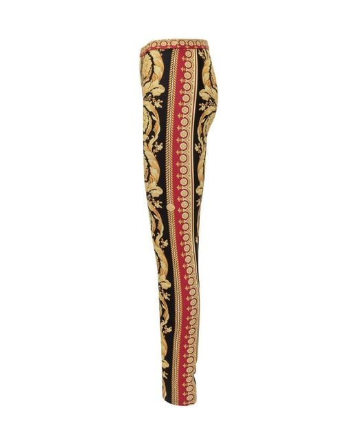 Versace Metallic Leggings