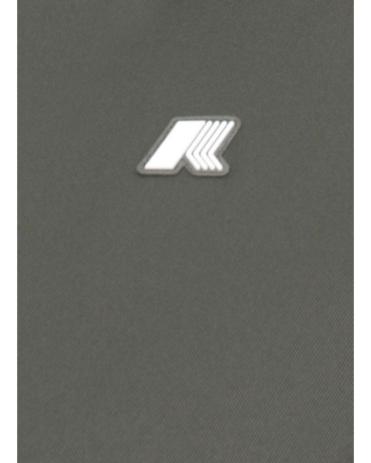 K-Way Green Coats for men