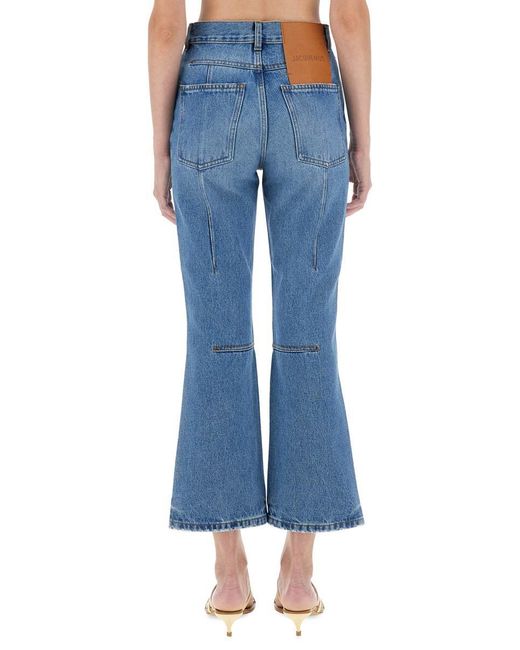 Jacquemus Blue "le De-nîmes Court" Jeans