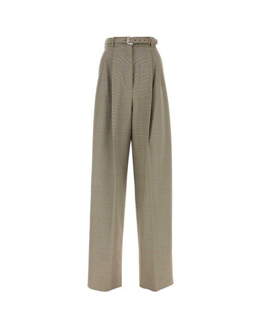 SPORTMAX - Nylon Flare Leg Trousers