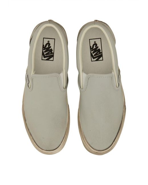 Vans White Slip-On Sneaker for men
