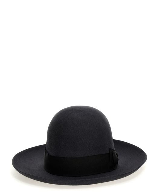 Borsalino Black Alessandria Hats