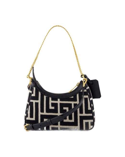 Balmain Black B-Army Shoulder Bag