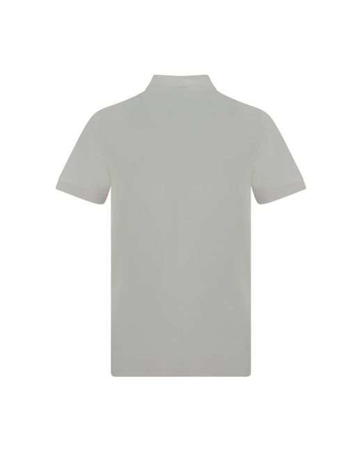 Burberry Gray Polo Shirts for men