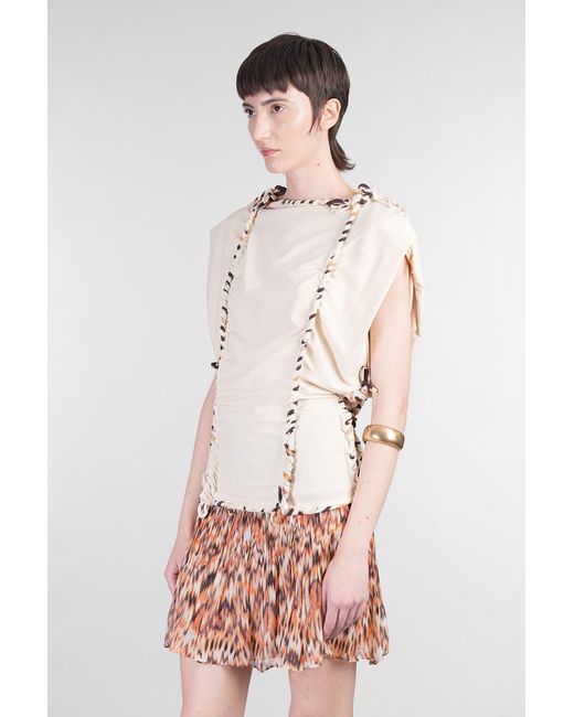 Isabel Marant Natural Zohra Topwear