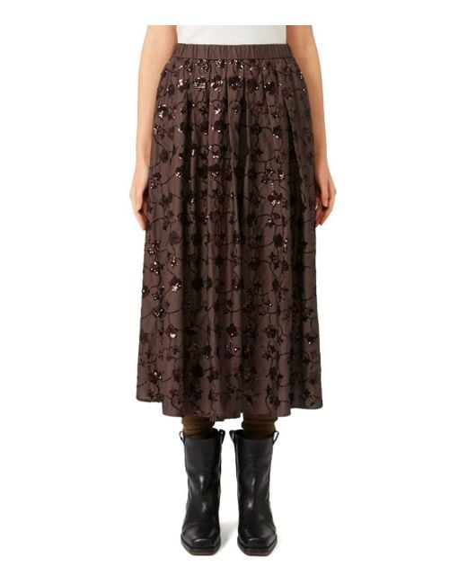 Weekend by Maxmara Brown Tembra Skirt