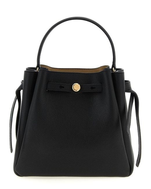 Tory Burch Black 'Romy' Bucket Bag