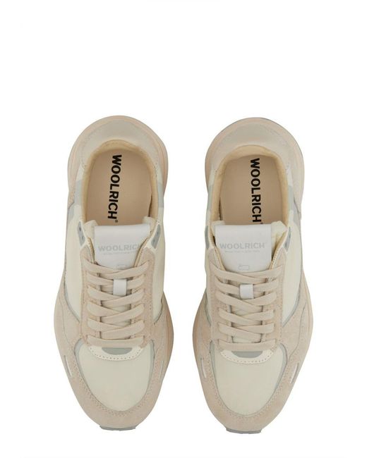 Woolrich White "Retro" Sneaker