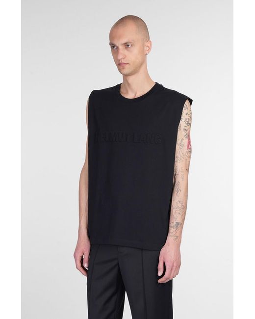 Helmut Lang Tank Top in Black for Men | Lyst