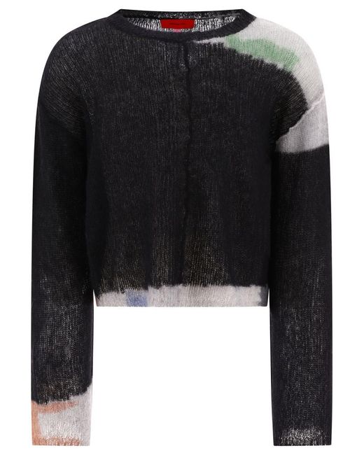 Eckhaus Latta Black "composition" Sweater for men