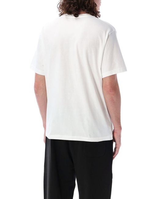 KENZO White Drawn Varsity Classic T-Shirt for men