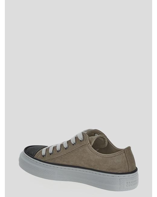 Brunello Cucinelli Brown Sneakers