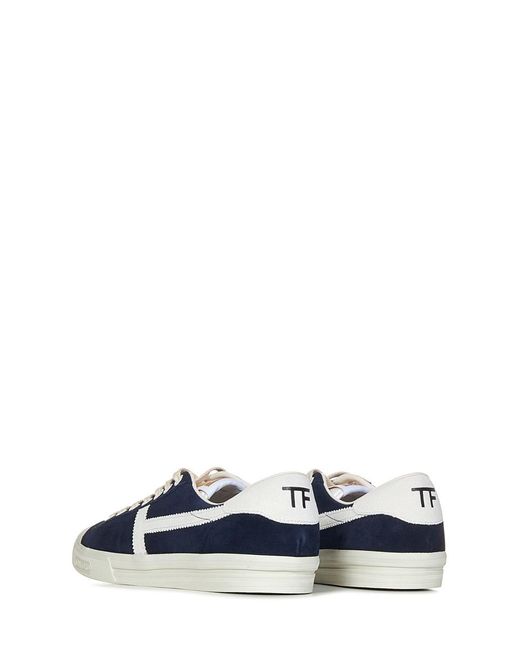Tom Ford White Jarvis Sneakers for men