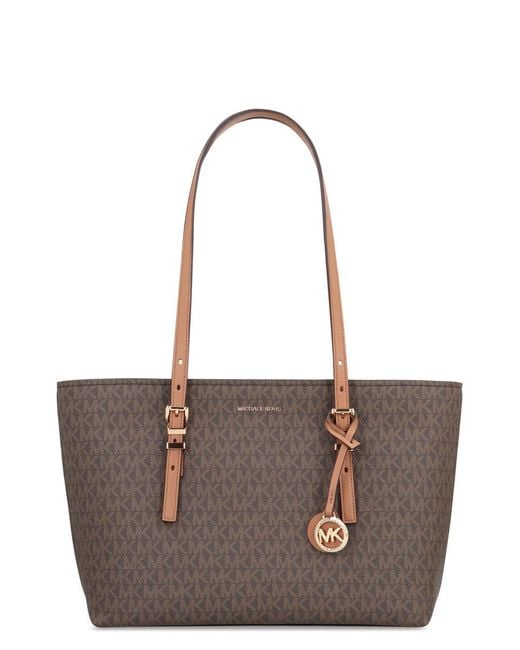 MICHAEL Michael Kors Brown Quinn Media Tote Bag