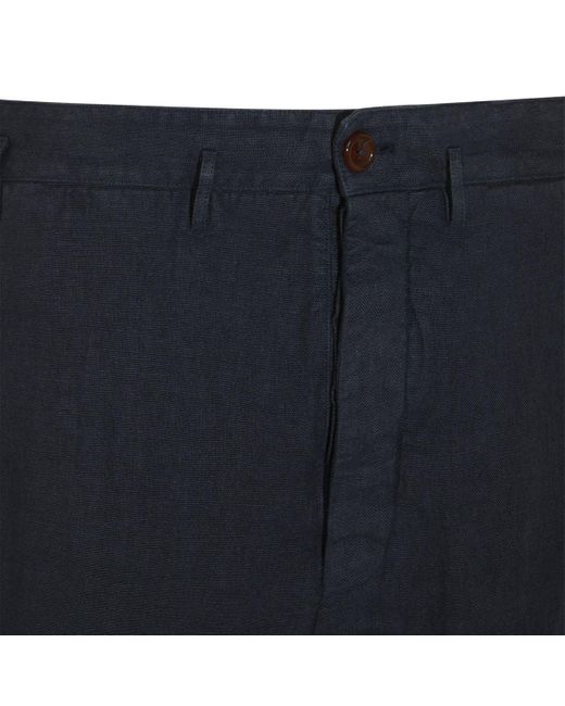Vivienne Westwood Blue Pants Linen Pants for men