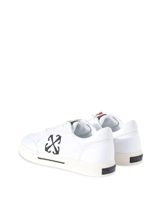 Off-White c/o Virgil Abloh White Off- New Low Vulcanized Sneakers for men