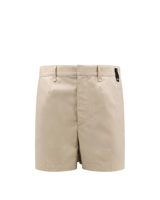Fendi Natural Shorts for men