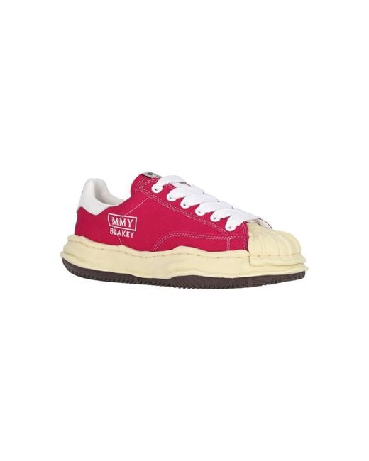 Maison Mihara Yasuhiro Pink "Blakey Vl Og" Low-Top Sneakers