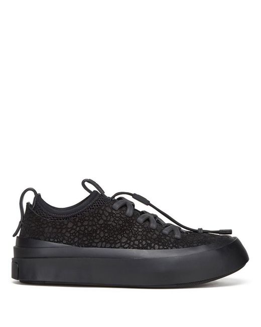 Zegna Black Suede Triple Stitchtm Mrbailey® Sneakers for men