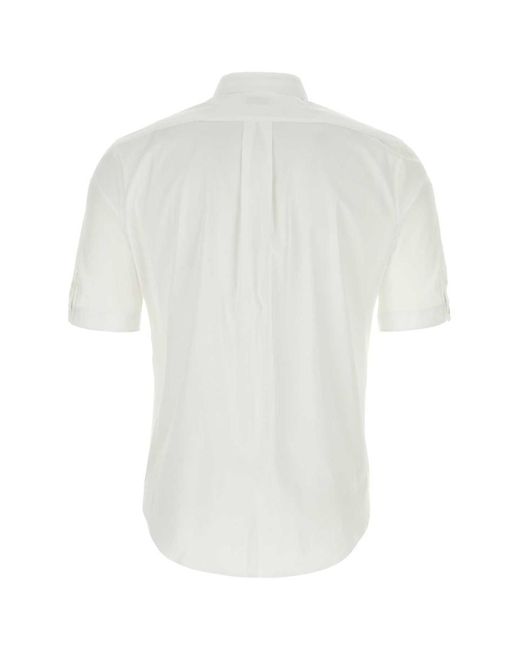 Alexander McQueen White Camicia for men