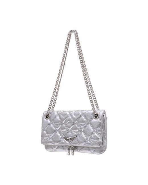Zadig & Voltaire Gray Rock Ii Wallet On Chain
