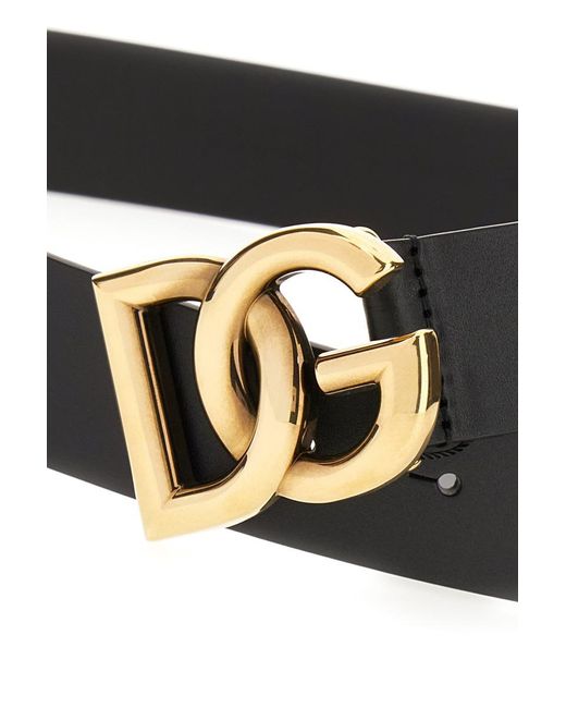 Dolce & Gabbana White Dolce&Gabbana Belt for men