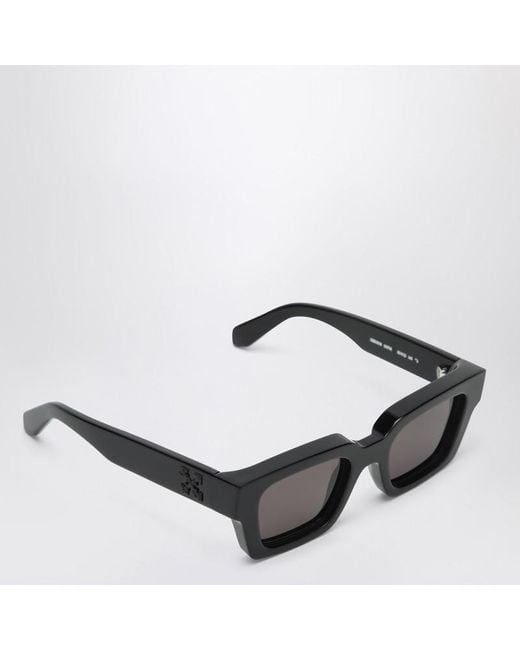 Off-White c/o Virgil Abloh Black Virgil/Dark Sunglasses for men