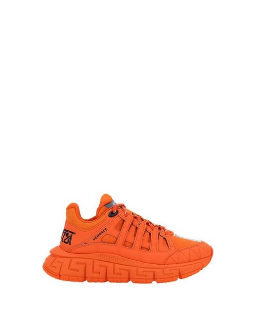 Versace Sneakers in Orange Lyst