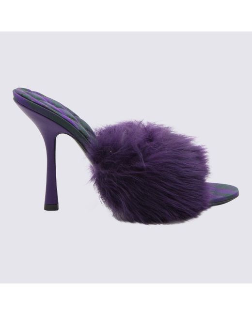Burberry Purple Heels