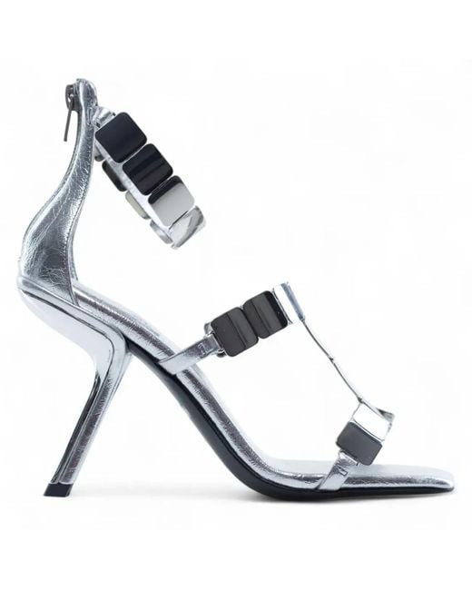 Jeffrey Campbell Blue Sandals