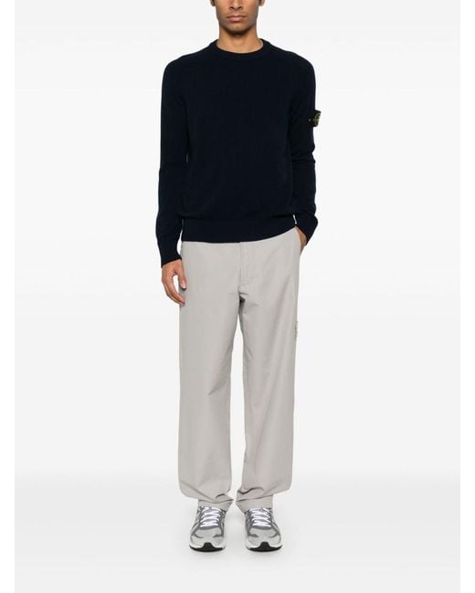 Stone Island Blue Sweater for men