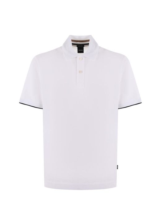 Boss White T-Shirts And Polos for men