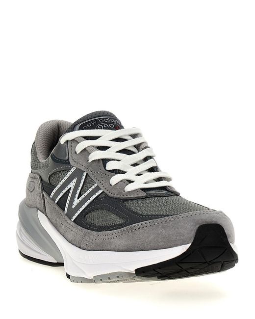 New Balance White '990V6' Sneakers for men