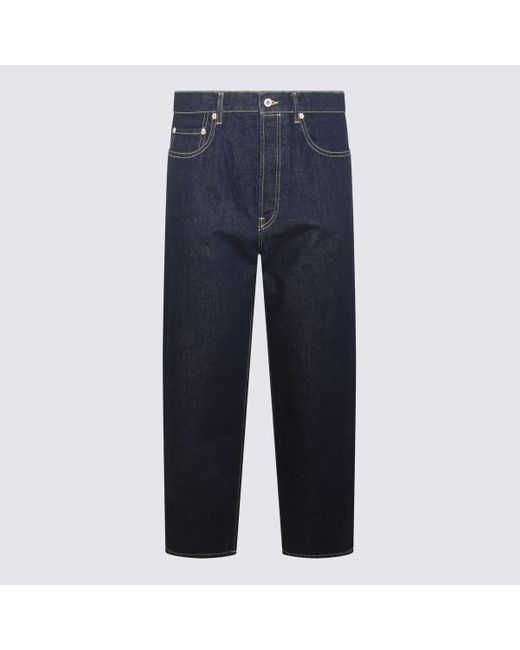KENZO Blue Indigo Denim Jeans for men