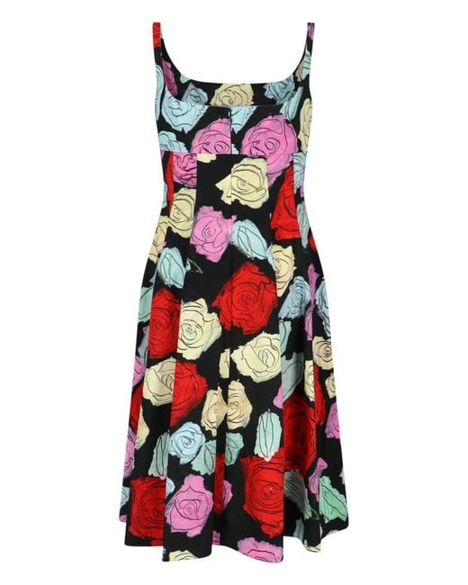 Marni Multicolor Floral Pattern Dress