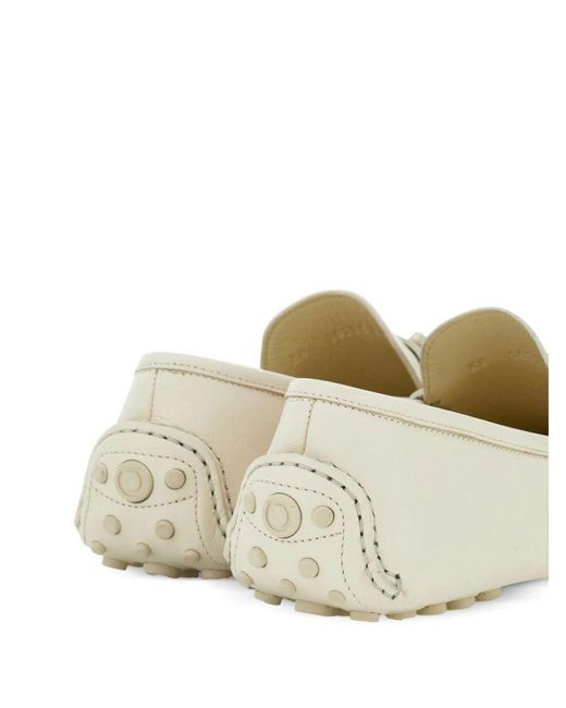 Ferragamo White Flat Shoes for men