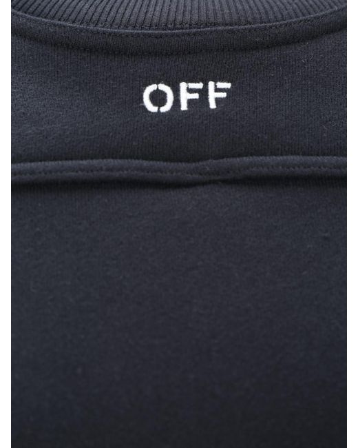 Off-White c/o Virgil Abloh Blue Off- Sweatshirts