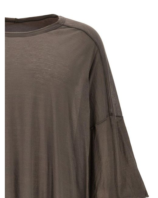 Rick Owens Gray 'Tommy T' T-Shirt for men