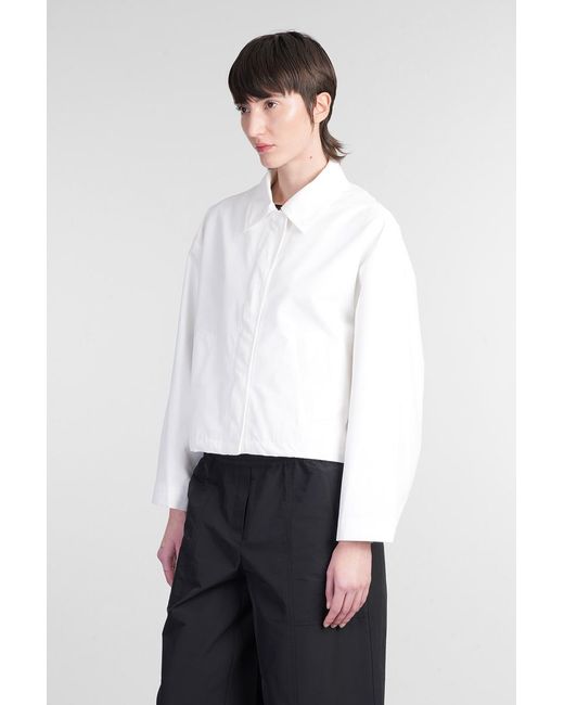 Jonathan Simkhai White Everli Bomber