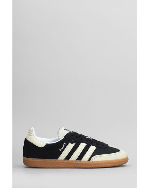 Adidas Gray Samba Og Sneakers