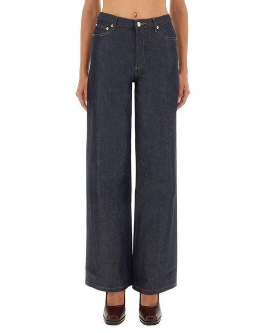 A.P.C. Blue Elisabeth Jeans