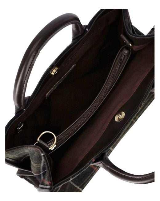 Barbour Black Barrhill Tartan Classic Handbag
