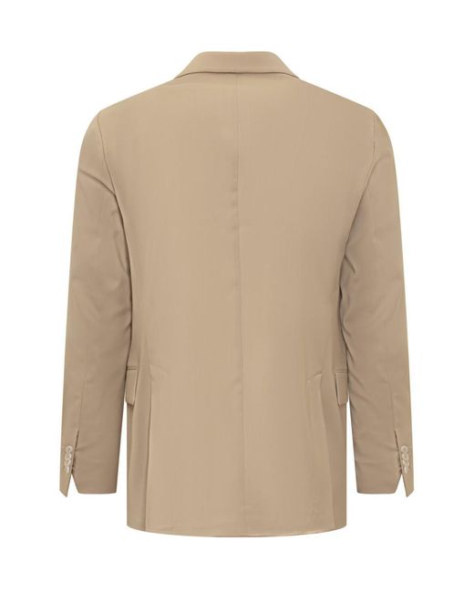 Costumein Natural Single-Breasted Jacket for men