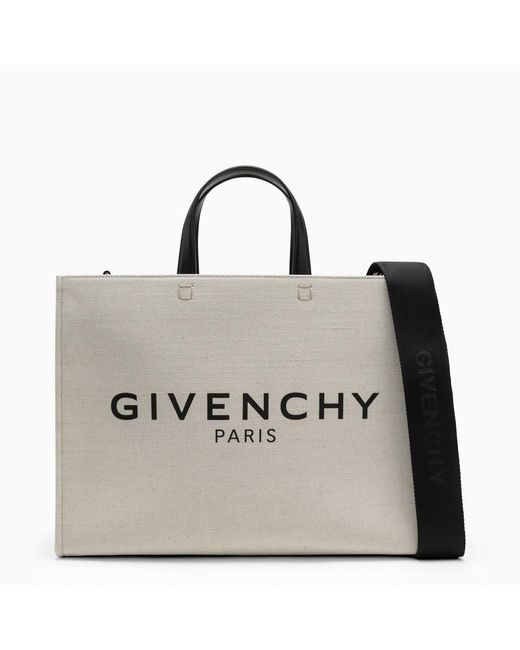 Givenchy Metallic G Canvas Medium Tote