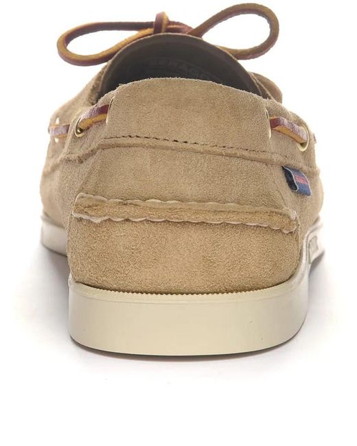 Sebago Brown Portland Artisan Shoes